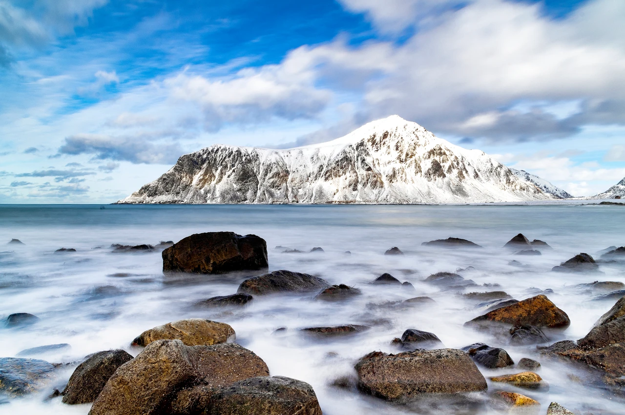 Skagsanden beach, Norway